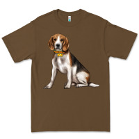 Cacao beagle with overflow Premium Tee - texasbilliewilder