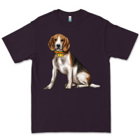 Plum beagle with overflow Premium Tee - texasbilliewilder