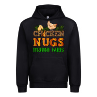 Black chicken nugs mama hugs Urban Hoodie - AdoDesignShop