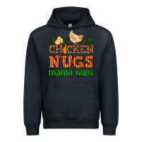 Navy chicken nugs mama hugs Urban Hoodie - AdoDesignShop