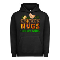 Pigment Black chicken nugs mama hugs Urban Hoodie - AdoDesignShop