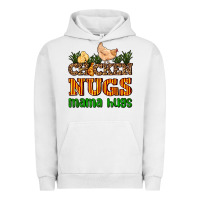 Pigment Lunar Rock chicken nugs mama hugs Urban Hoodie - AdoDesignShop
