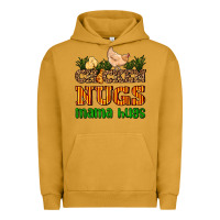 Pigment Peanut Butter chicken nugs mama hugs Urban Hoodie - AdoDesignShop
