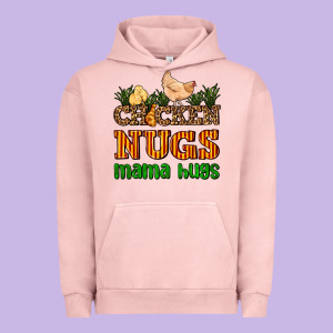 Chicken Nugs Mama Hugs Urban Hoodie Designed By Adodesignshop