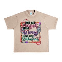 French Oak Not all angels have wings Urban Heavy Tee - CowGirlArtShop