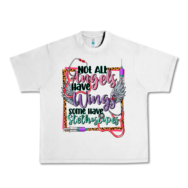 Not All Angels Have Wings Urban Heavy Tee by CowGirlArtShop | Teevron