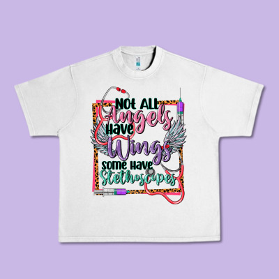 Not All Angels Have Wings Urban Heavy Tee Designed By Cowgirlartshop