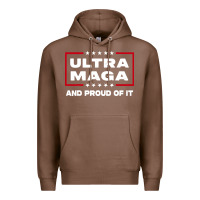 Chestnut proud ultra maga Premium Hoodie - longCreatives