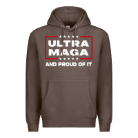 Coffee proud ultra maga Premium Hoodie - longCreatives