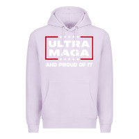 Lilac proud ultra maga Premium Hoodie - longCreatives