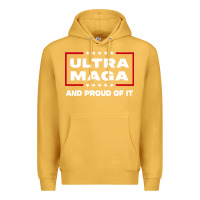 Mustard proud ultra maga Premium Hoodie - longCreatives