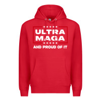 Red proud ultra maga Premium Hoodie - longCreatives