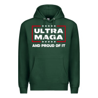 Sports Green proud ultra maga Premium Hoodie - longCreatives