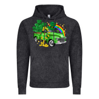 Vintage Black western truck St. Patrick's Day Vintage Hoodie - HowdyJamesFarm