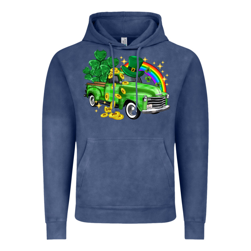 Western Truck St. Patrick's Day Vintage Hoodie by HowdyJamesFarm | Teevron