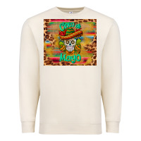 Sandshell cinco de mayo sombrero skull Premium Sweatshirt - BarkalooDesign