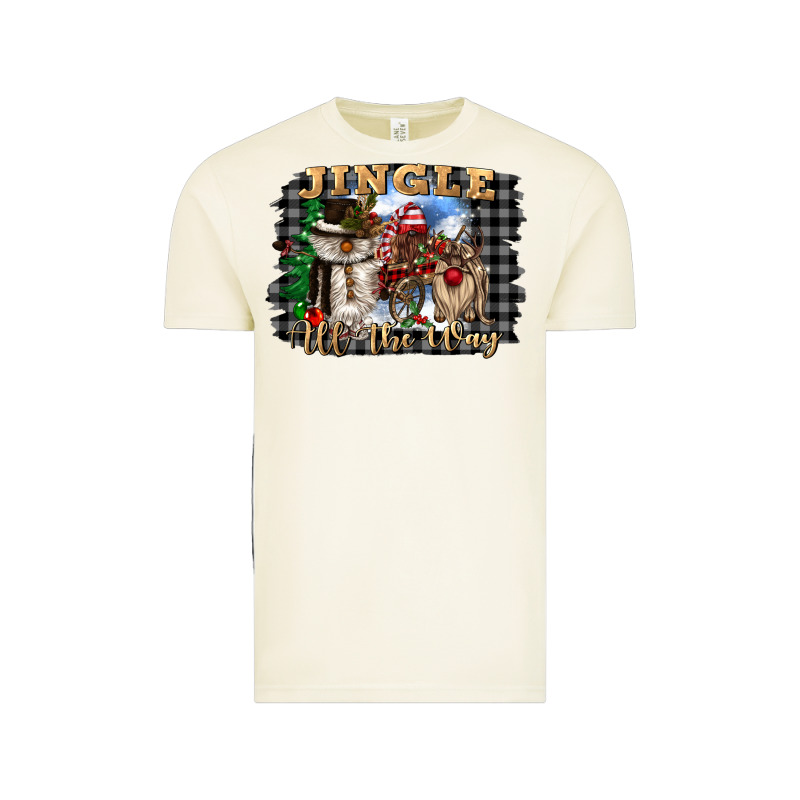 Jingle All The Way Vintage Tee by CowGirlArtShop | Teevron