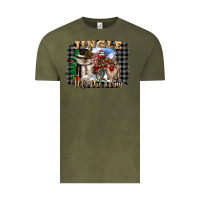 Vintage Olive jingle all the way Vintage Tee - CowGirlArtShop