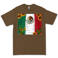 Cacao cactus sunflower mexican flag z Premium Tee - Jasminsmagicworld