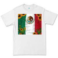 White cactus sunflower mexican flag z Premium Tee - Jasminsmagicworld