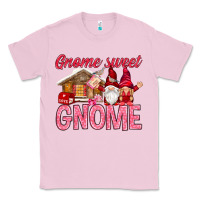 Bubblegum Pink Gnome sweet gnome Valentine's Day Classic Tee - HowdyJamesFarm