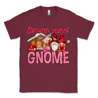 Burgundy Gnome sweet gnome Valentine's Day Classic Tee - HowdyJamesFarm