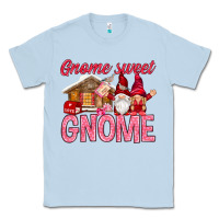 Dusty Blue Gnome sweet gnome Valentine's Day Classic Tee - HowdyJamesFarm