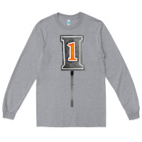Heather Grey marker 1 chain fa element Long Sleeve Tee - FaDigitalArtStudio