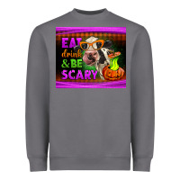 Storm eat drink and be scary cow Heavyweight Sweatshirt - LillyAllenDesigns