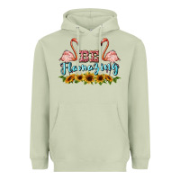 Matcha be flamezing flamingo Heavyweight Hoodie - BarkalooDesign