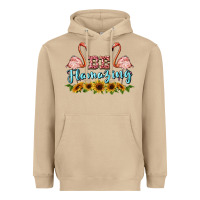 Mushroom be flamezing flamingo Heavyweight Hoodie - BarkalooDesign