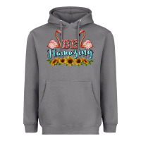 Storm be flamezing flamingo Heavyweight Hoodie - BarkalooDesign