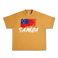 Peanut Butter samoan gifts   somoan flag t shirt Urban Heavy Tee - longCreatives