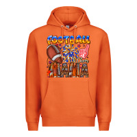 Carrot football mama Premium Hoodie - CowhideDigitalArt