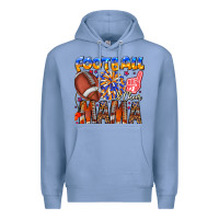 Colony Blue football mama Premium Hoodie - CowhideDigitalArt