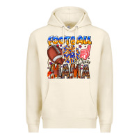 Tofu football mama Premium Hoodie - CowhideDigitalArt
