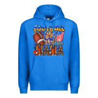 True Royal football mama Premium Hoodie - CowhideDigitalArt