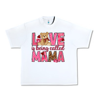 White Love is being called Mama Valentine's Day Urban Heavy Tee - HowdyJamesFarm