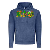 Vintage Denim St. Patricks day nurse Vintage Hoodie - HowdyJamesFarm