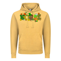 Vintage Mustard St. Patricks day nurse Vintage Hoodie - HowdyJamesFarm
