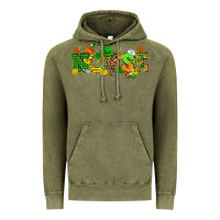 Vintage Olive St. Patricks day nurse Vintage Hoodie - HowdyJamesFarm
