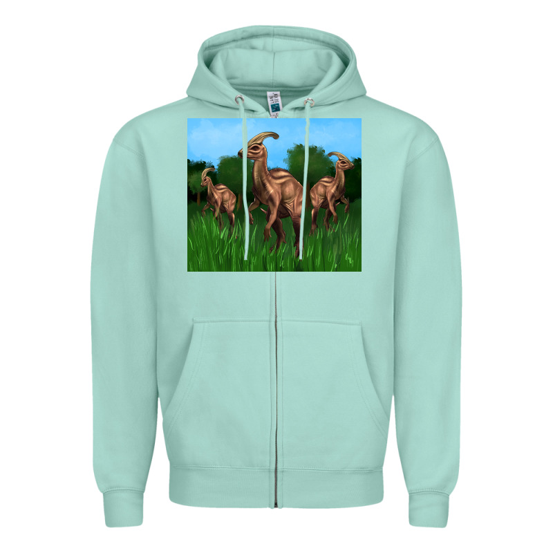 Parasaurolophus Zipper Hoodie by Artiststas | Teevron