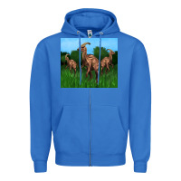 True Royal parasaurolophus Zipper Hoodie - Artiststas
