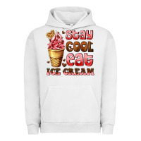 Pigment Lunar Rock stay cool eat ice cream Urban Hoodie - AdoDesignShop