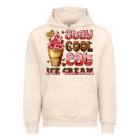 Sandshell stay cool eat ice cream Urban Hoodie - AdoDesignShop