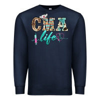 Navy western nurse cma life Premium Sweatshirt - BarkalooDesign