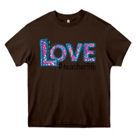 Love Teacher Life Heavy Core Tee | Teevron