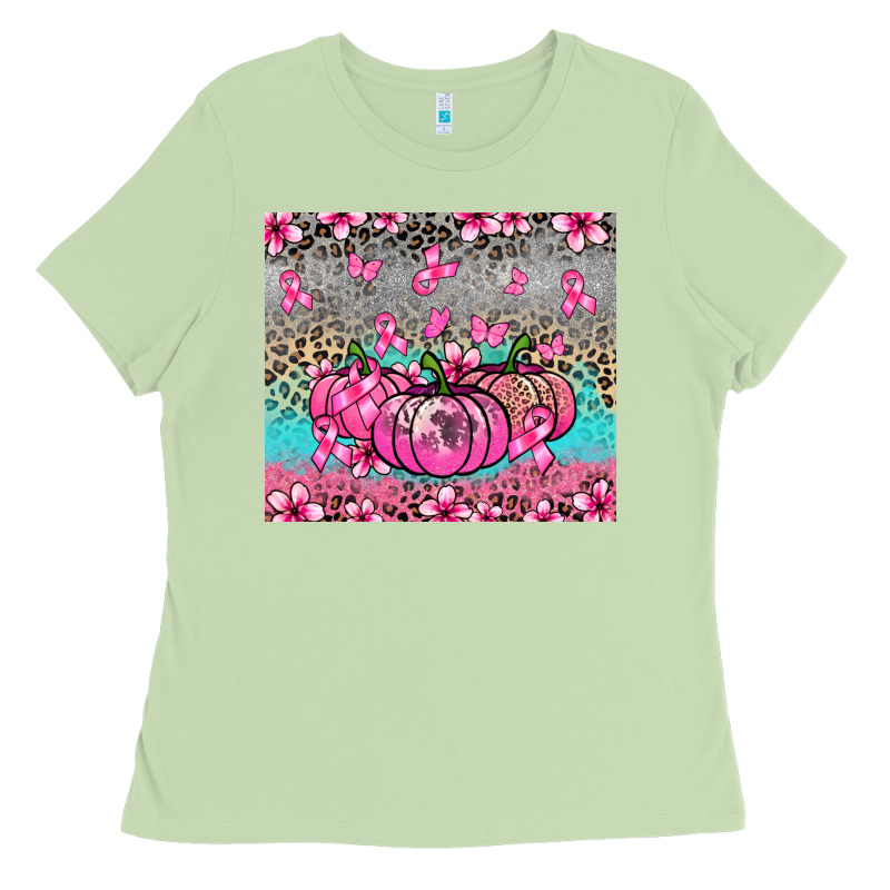 Cancer Pumpkins Ladies Tee by NancyCooperArtShop | Teevron