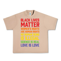 Burro Black Lives Matter List Urban Heavy Tee - longCreatives