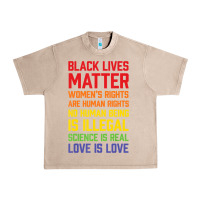 French Oak Black Lives Matter List Urban Heavy Tee - longCreatives